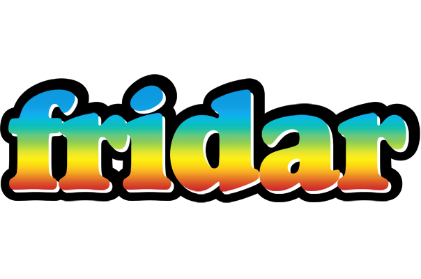 Fridar color logo