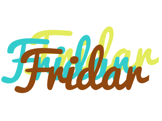 Fridar cupcake logo