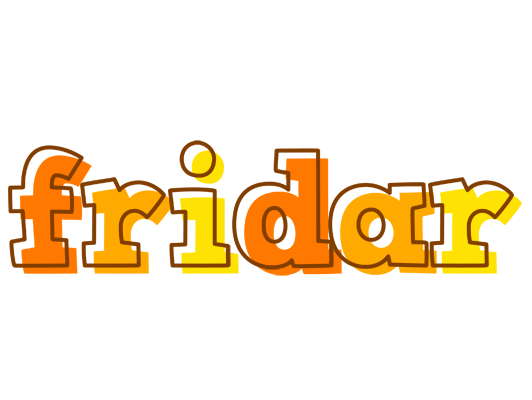 Fridar desert logo