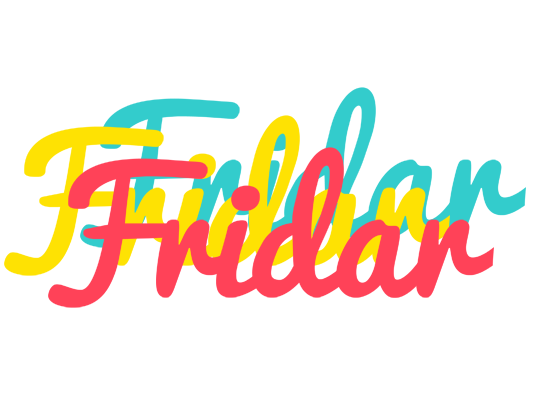 Fridar disco logo