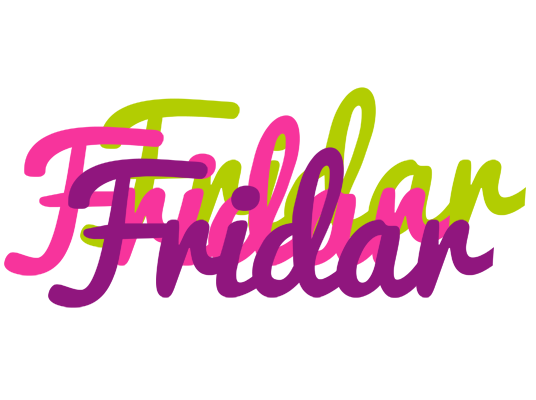 Fridar flowers logo