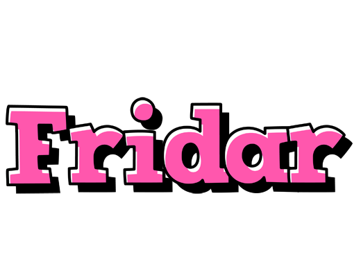 Fridar girlish logo