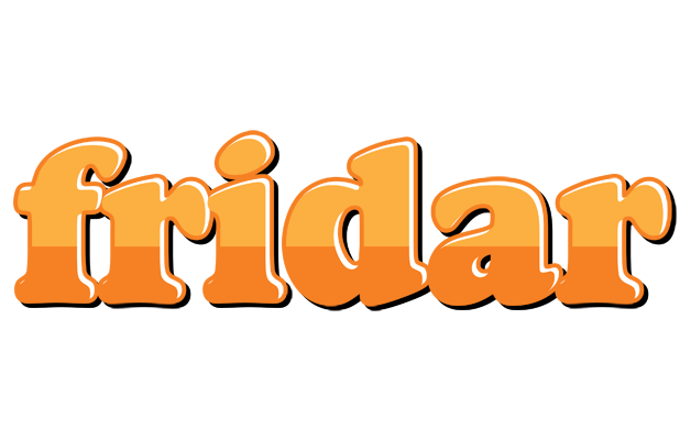 Fridar orange logo
