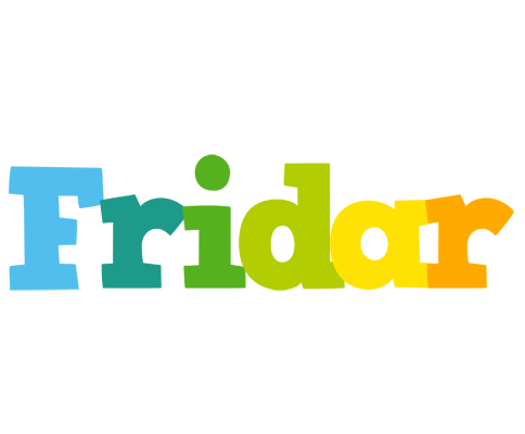 Fridar rainbows logo