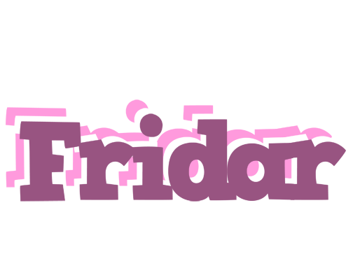 Fridar relaxing logo