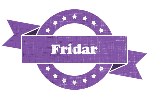 Fridar royal logo