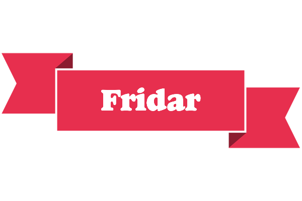 Fridar sale logo