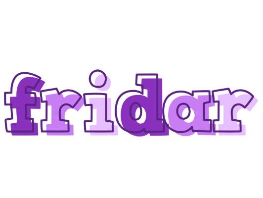 Fridar sensual logo