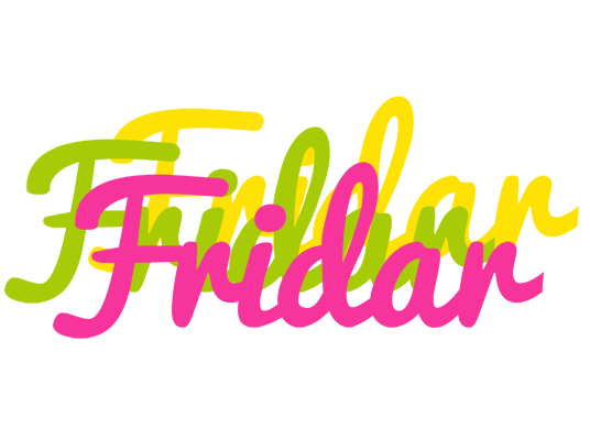 Fridar sweets logo