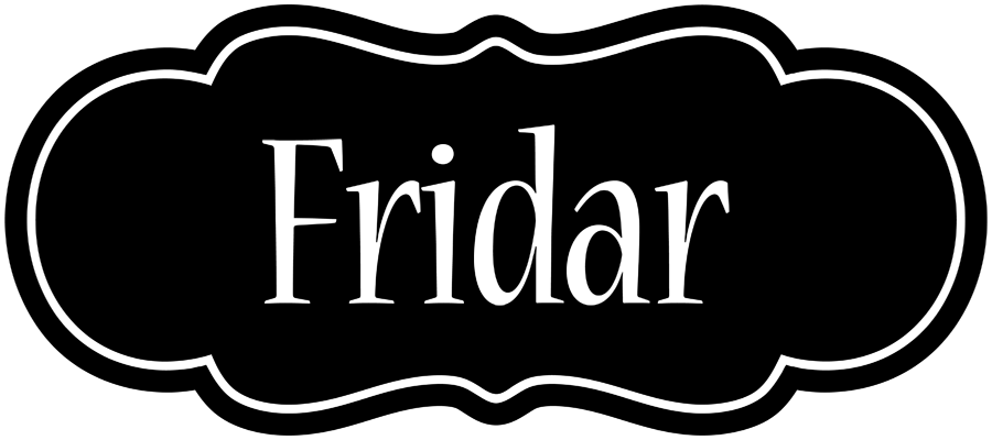 Fridar welcome logo