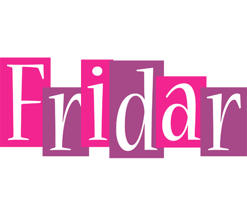 Fridar whine logo