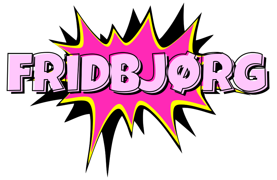 Fridbjørg badabing logo
