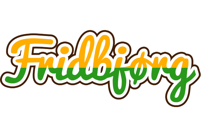 Fridbjørg banana logo