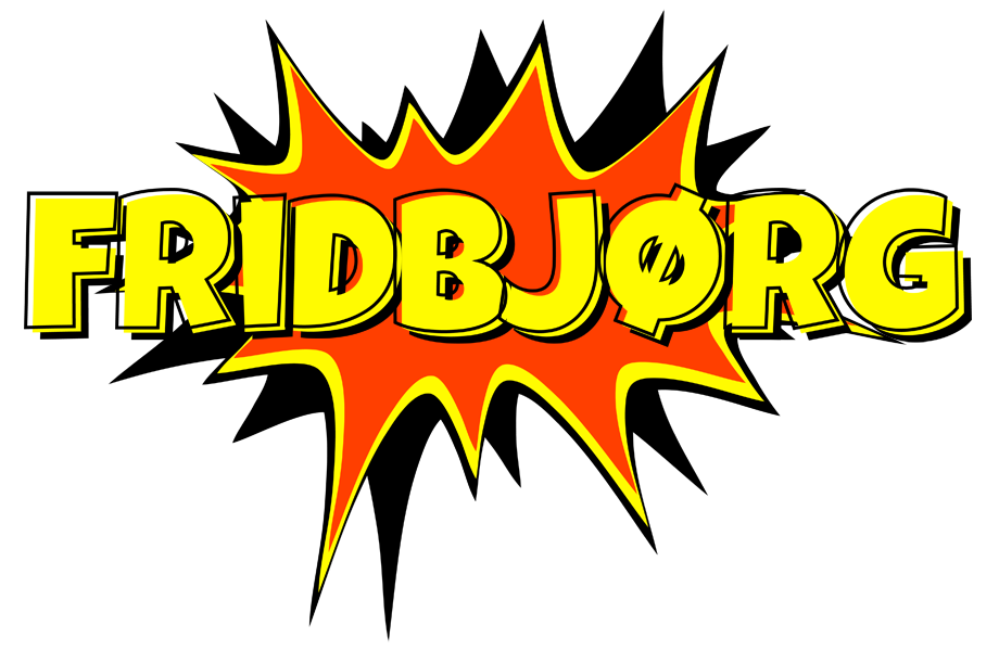 Fridbjørg bazinga logo