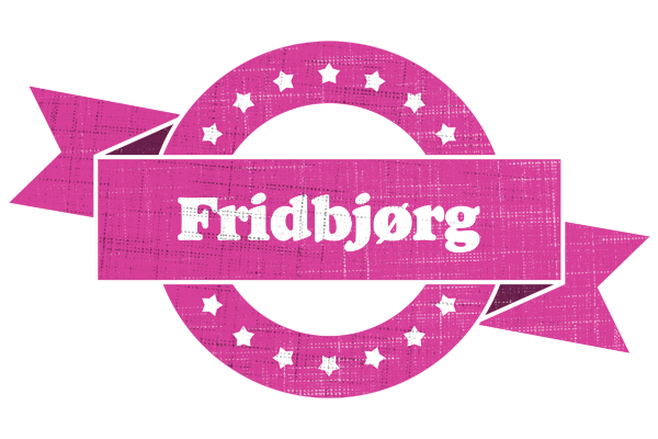 Fridbjørg beauty logo