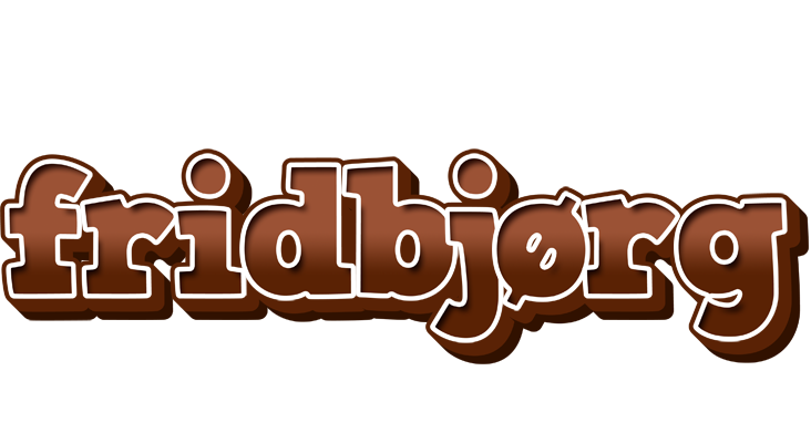 Fridbjørg brownie logo