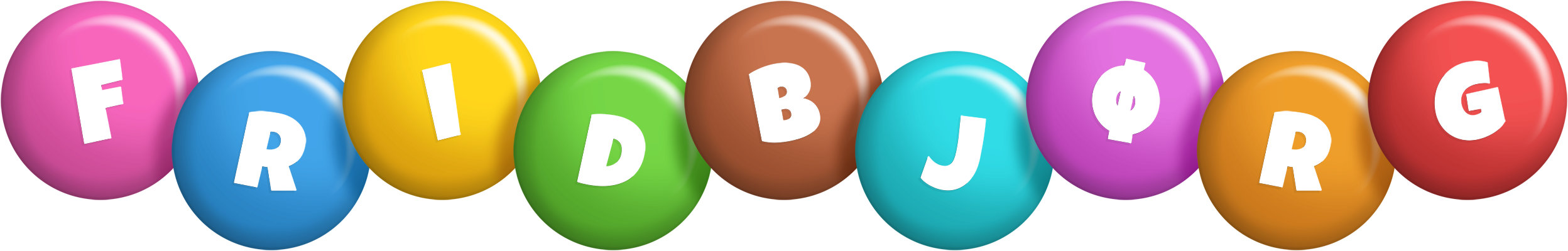 Fridbjørg candy logo