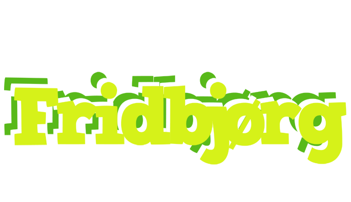 Fridbjørg citrus logo