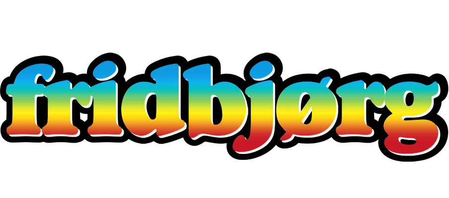 Fridbjørg color logo