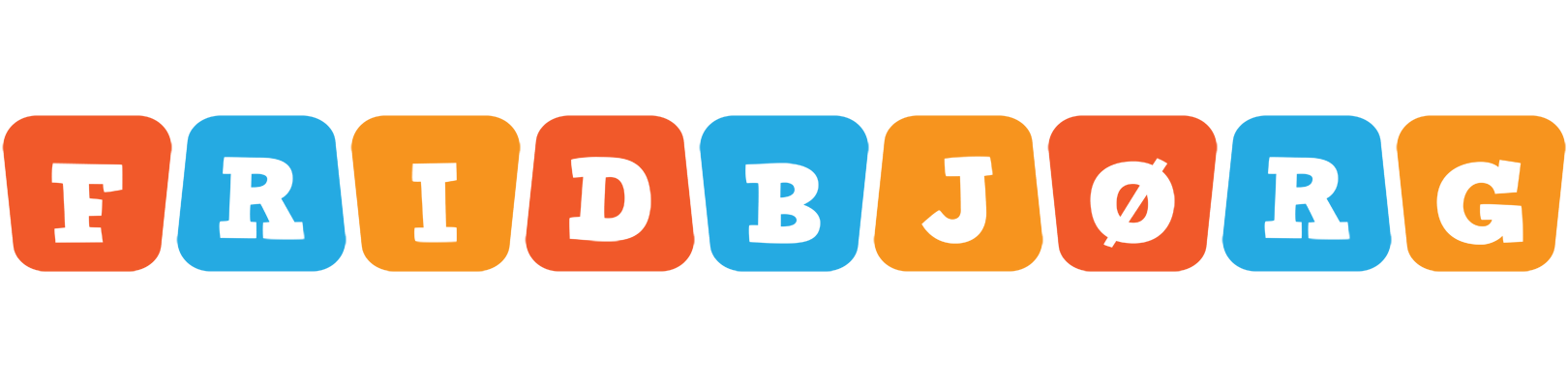 Fridbjørg comics logo