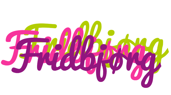 Fridbjørg flowers logo
