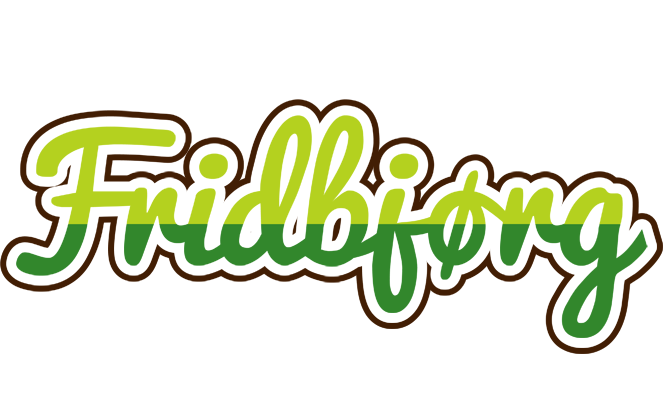 Fridbjørg golfing logo