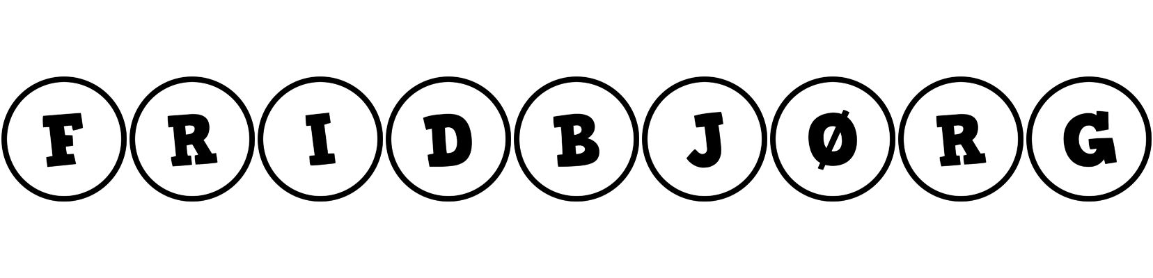 Fridbjørg handy logo