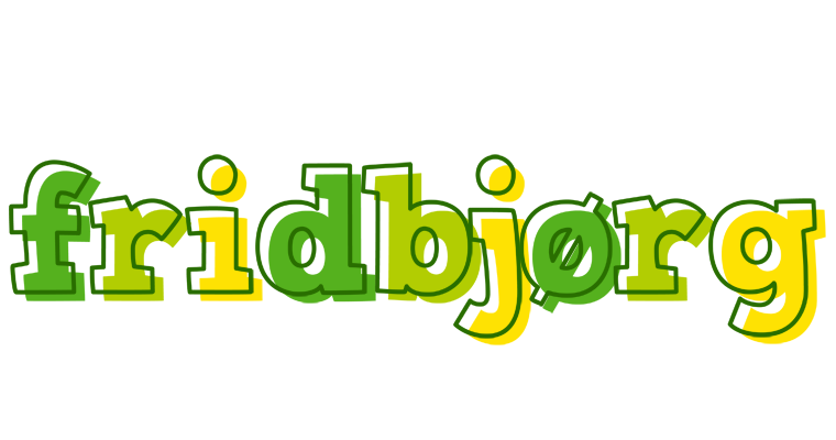 Fridbjørg juice logo