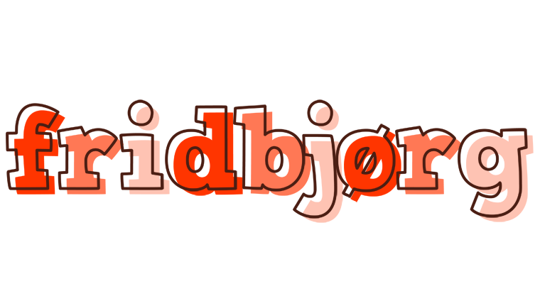 Fridbjørg paint logo