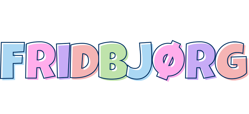 Fridbjørg pastel logo