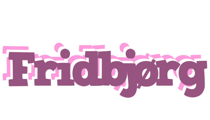 Fridbjørg relaxing logo