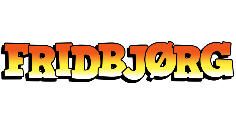 Fridbjørg sunset logo