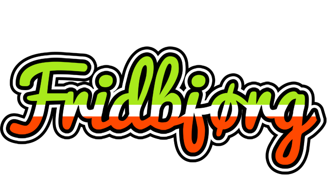 Fridbjørg superfun logo