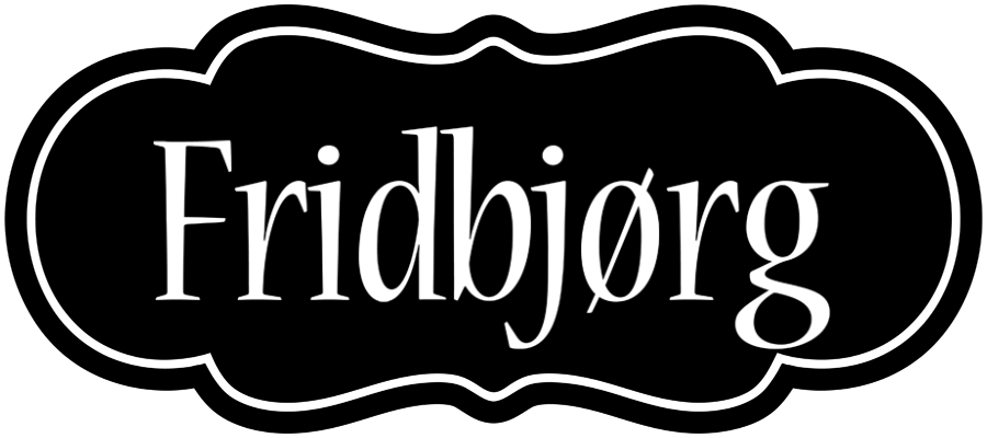 Fridbjørg welcome logo