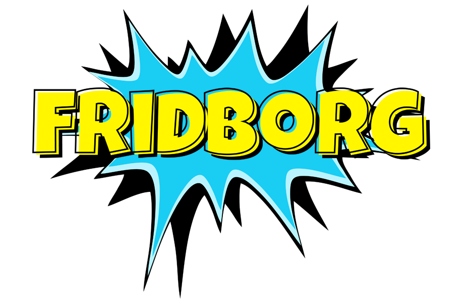 Fridborg amazing logo