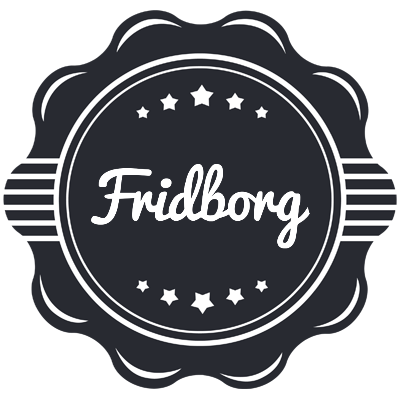 Fridborg badge logo