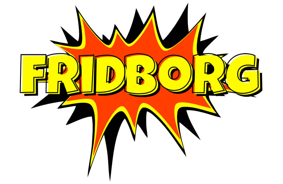 Fridborg bazinga logo