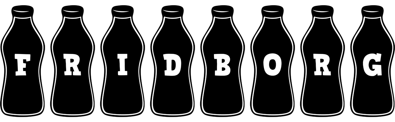 Fridborg bottle logo