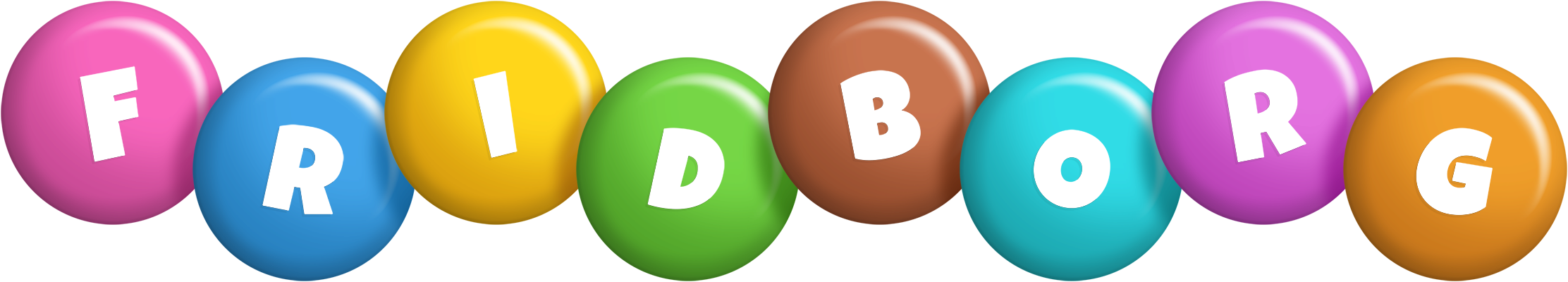 Fridborg candy logo