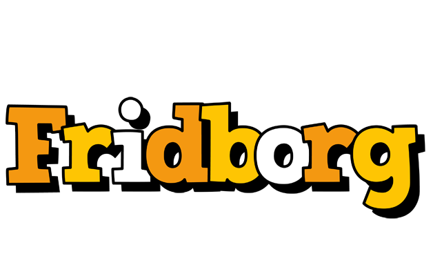 Fridborg cartoon logo