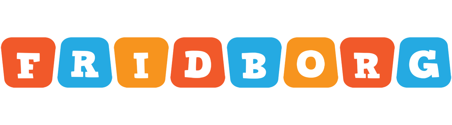 Fridborg comics logo