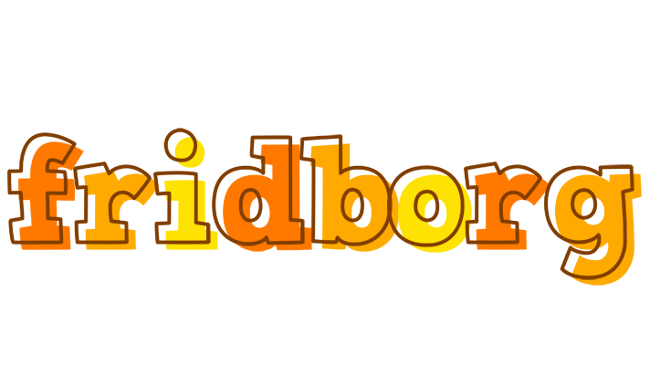 Fridborg desert logo