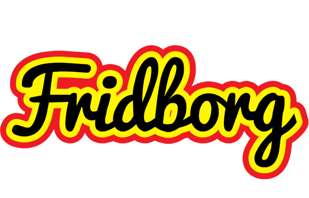 Fridborg flaming logo