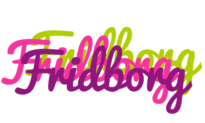 Fridborg flowers logo