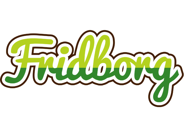 Fridborg golfing logo