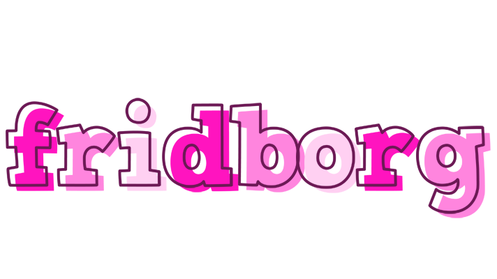 Fridborg hello logo