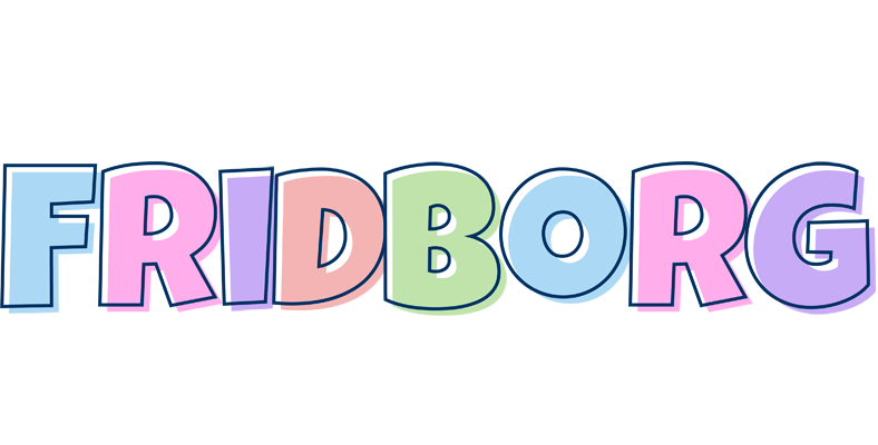 Fridborg pastel logo