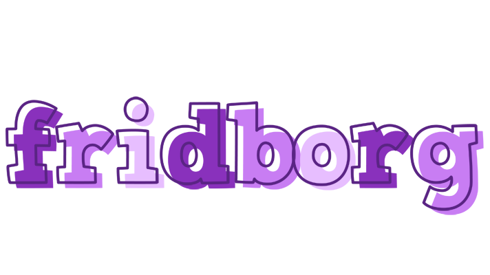 Fridborg sensual logo