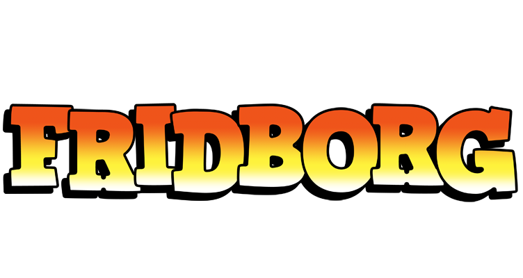 Fridborg sunset logo