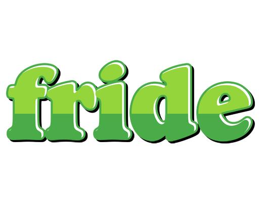Fride apple logo